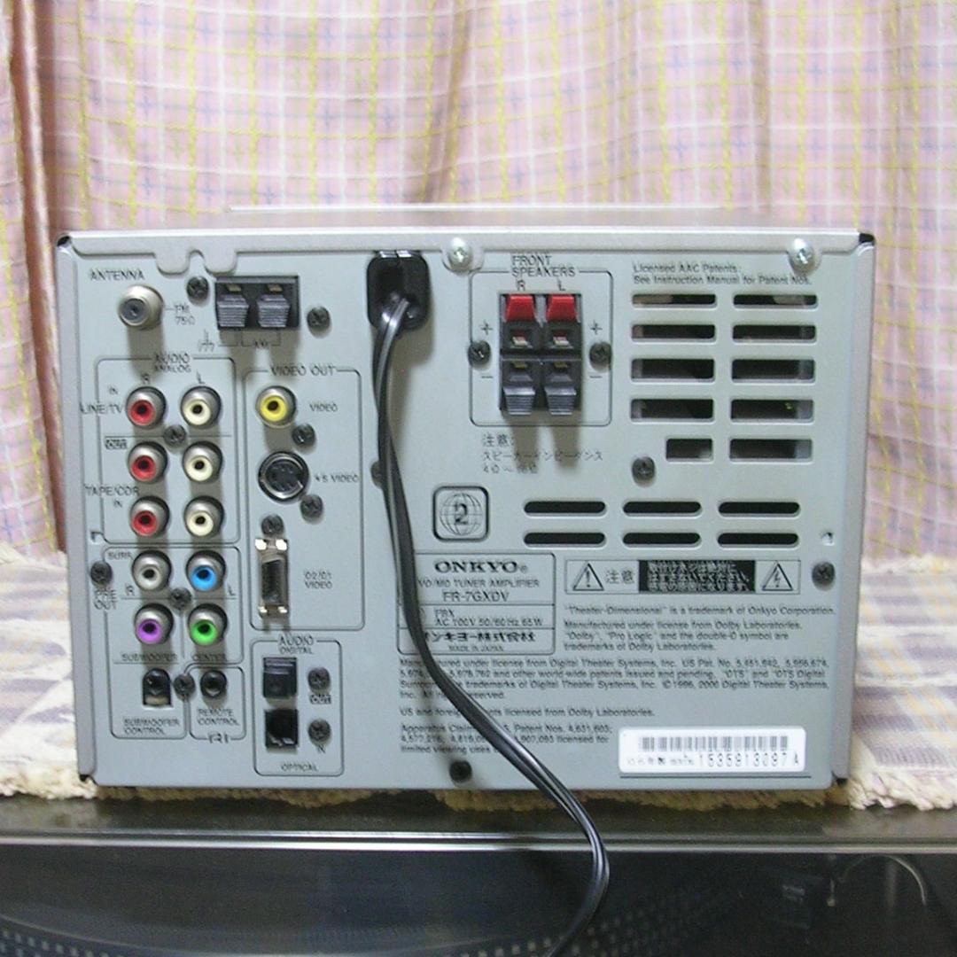 整備品＞ONKYO FR-7GXDV +リモコンと取説付き - メルカリ