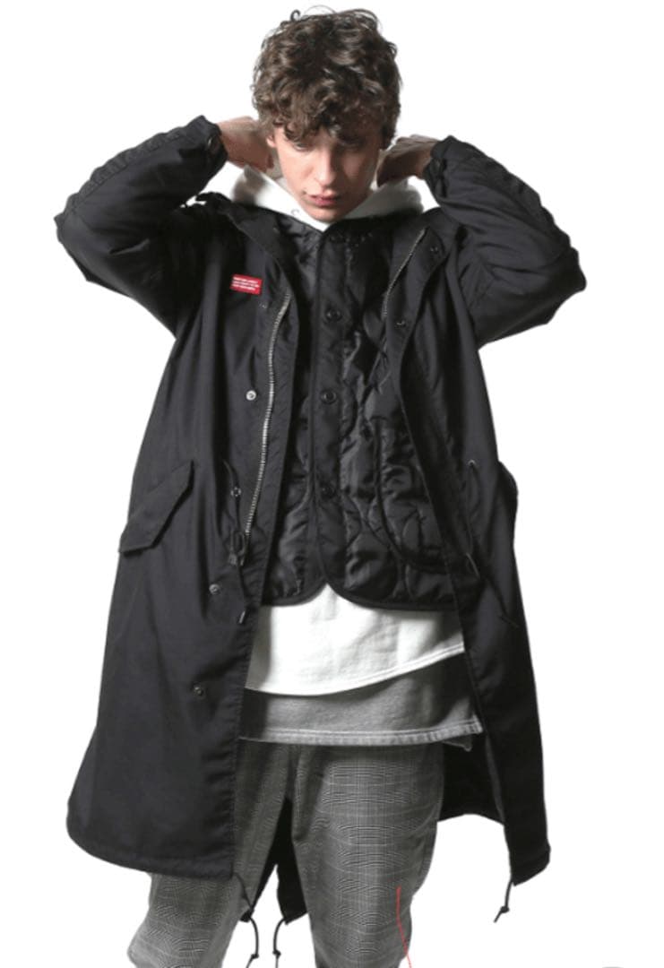 uniform experiment×ALPHA M-51モッズコート - メルカリ