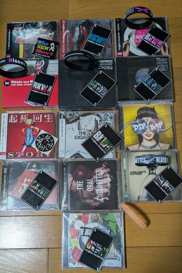 【帯•BKWカード付】THE ORAL CIGARETTES CD セット 帯•BKWカード付】THE ORAL CIGARETTES CD セット