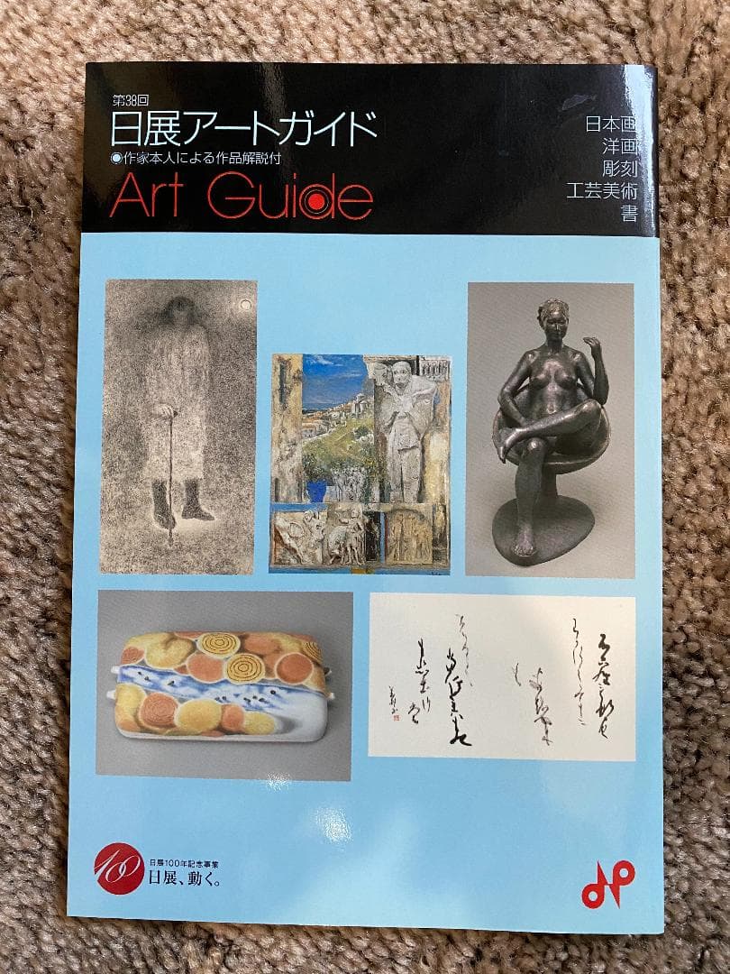 日展作品集38冊、日展アートガイド5冊、日展作品鑑賞