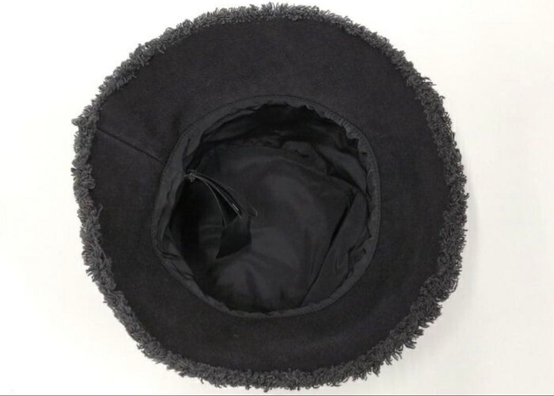 miu miu ブラック バケットハット フリンジ 楽天市場】帽子 レディース