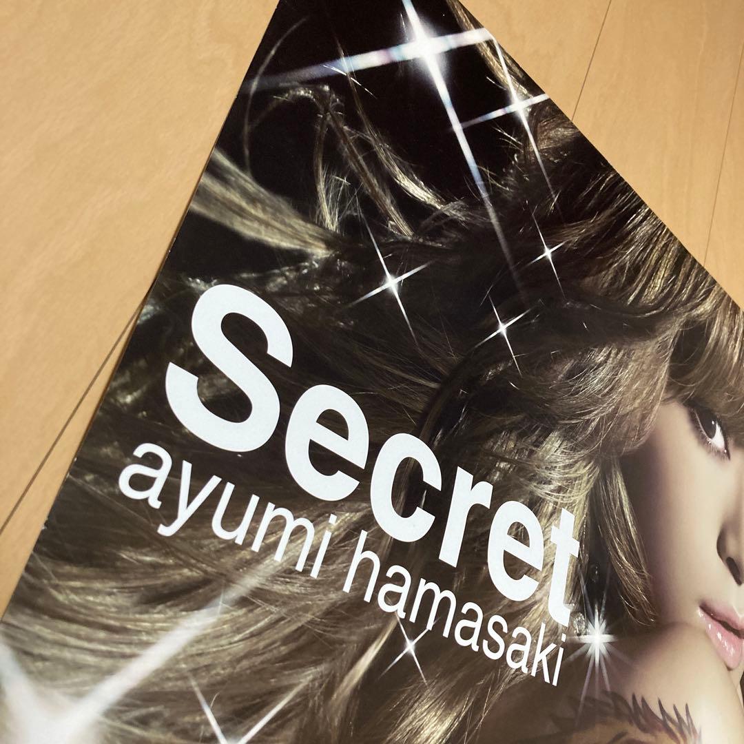 即購入ok!!】浜崎あゆみ『Secret』非売品告知ポスター - メルカリ