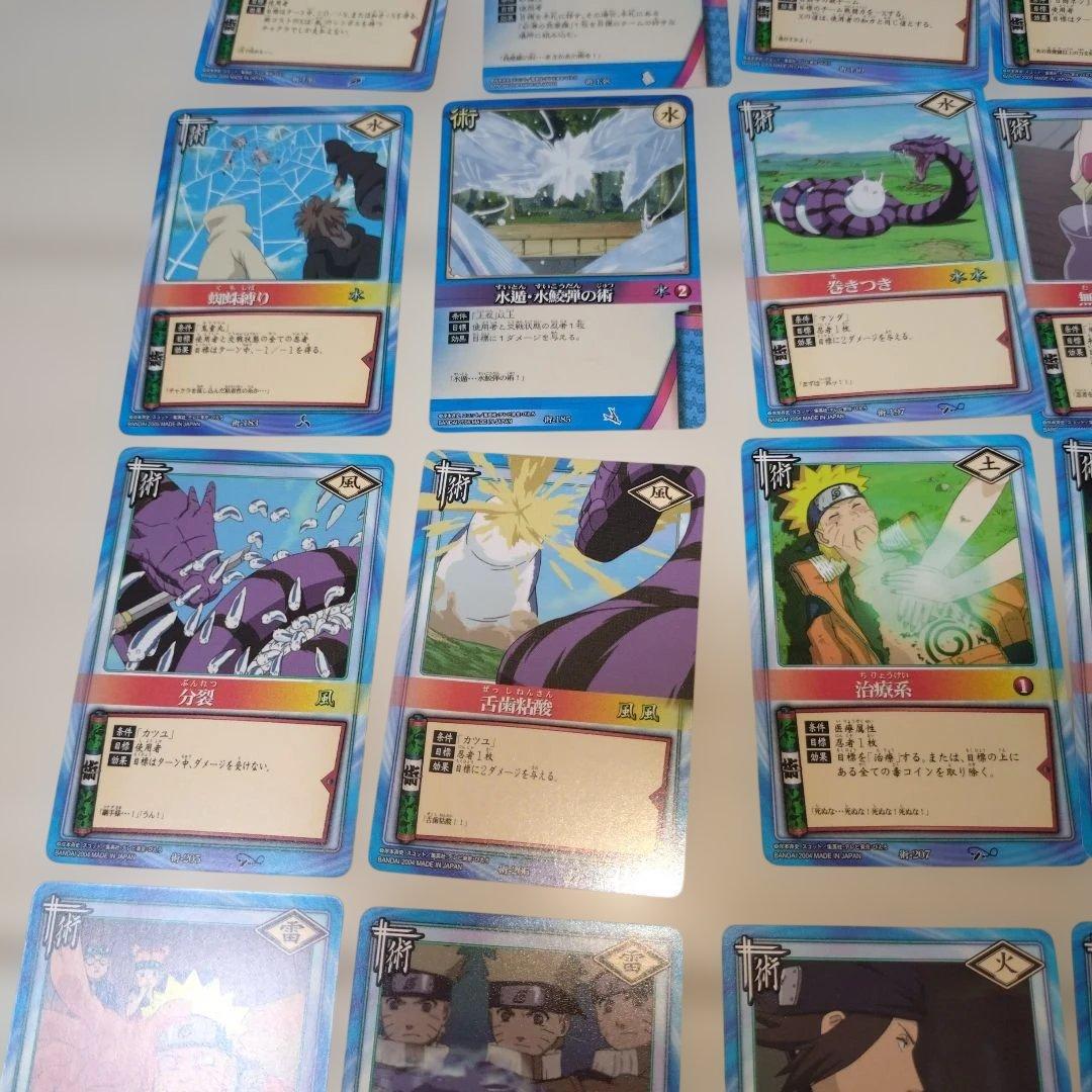 NARUTO ナルトカードゲーム術 カード30枚セット② - メルカリ