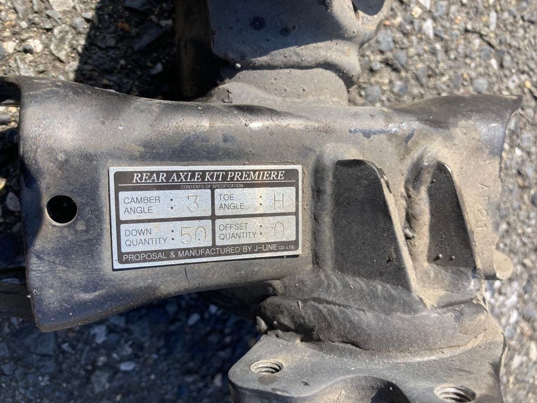J-LINE リアアクスル MH23S MH34S HE22S ワゴンR ラパン - メルカリ