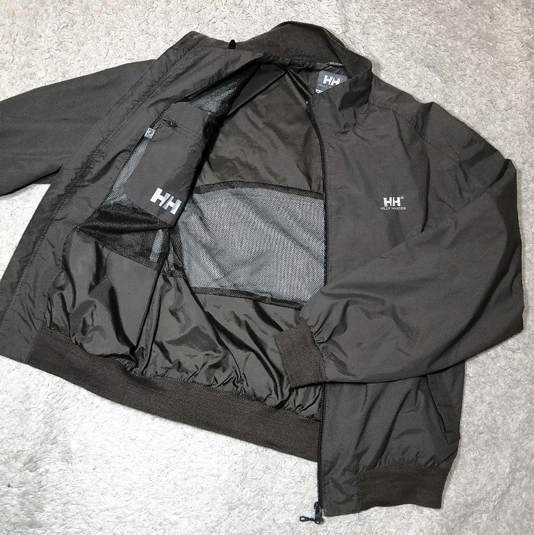 ☆ヘリーハンセン☆ナイロンジャケット くすみレトロカラー レア