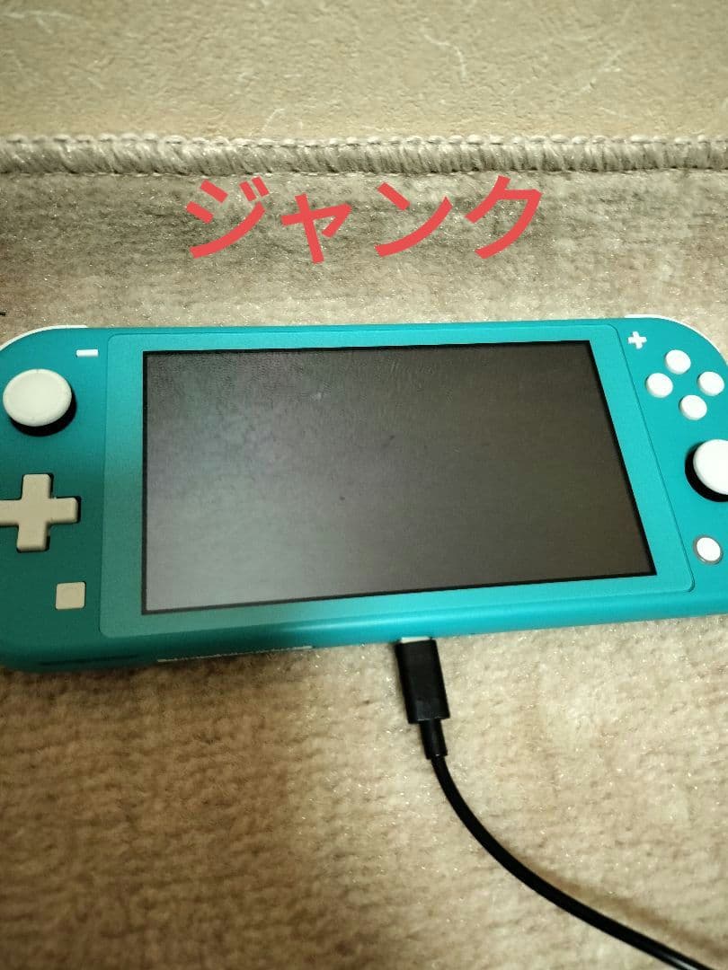 Nintendo Switch Lite ターコイズ　ジャンク Nintendo Switch Lite ターコイズ 本体 ジャンク - メルカリ