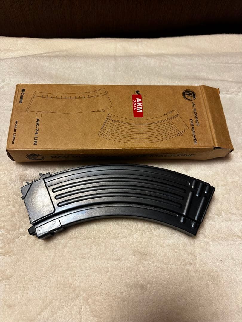 AKM PMC用30連スペアマガジン MG-AKPMC GHK: 【Co2仕様本体専用マガジン】ghk-mg-akm-co2-v3 AK CO2 スチール