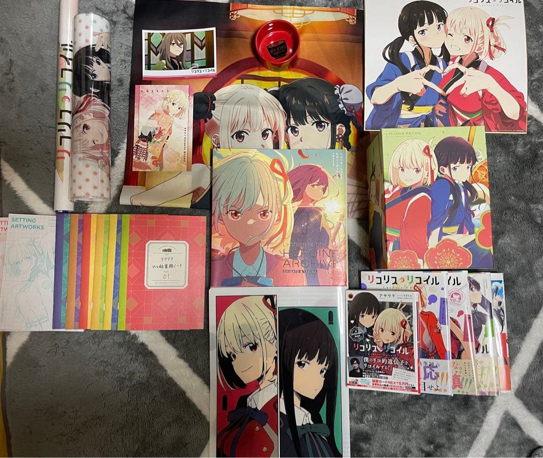 リコリスリコイル　まとめ売りBlu-ray グッズ Amazon.co.jp: 【Blu-ray】リコリス・リコイル 完全生産限定版 全6巻