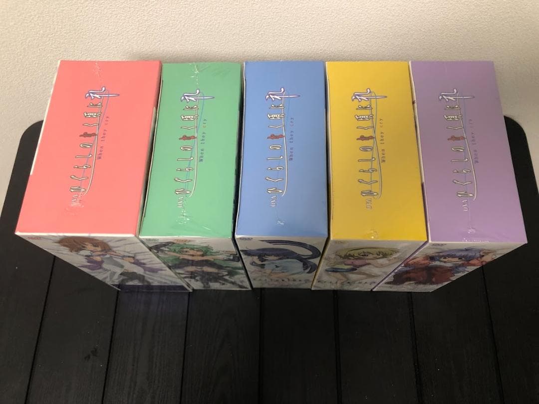 ひぐらしのなく頃に 礼 OVA オヤシロエディション DVD全巻【初回限定版】