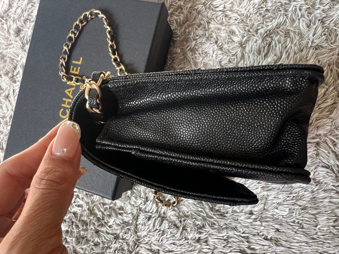 早い者勝ち 即購入ok シャネル CHANEL ノベルティ チェーンウォレット