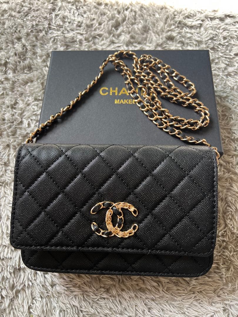 早い者勝ち 即購入ok シャネル CHANEL ノベルティ チェーンウォレット