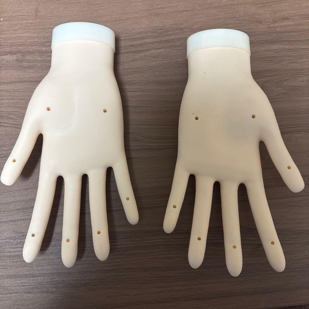 美品 ネイリスト技能検定試験用JNEC認定モデルハンド - メルカリ