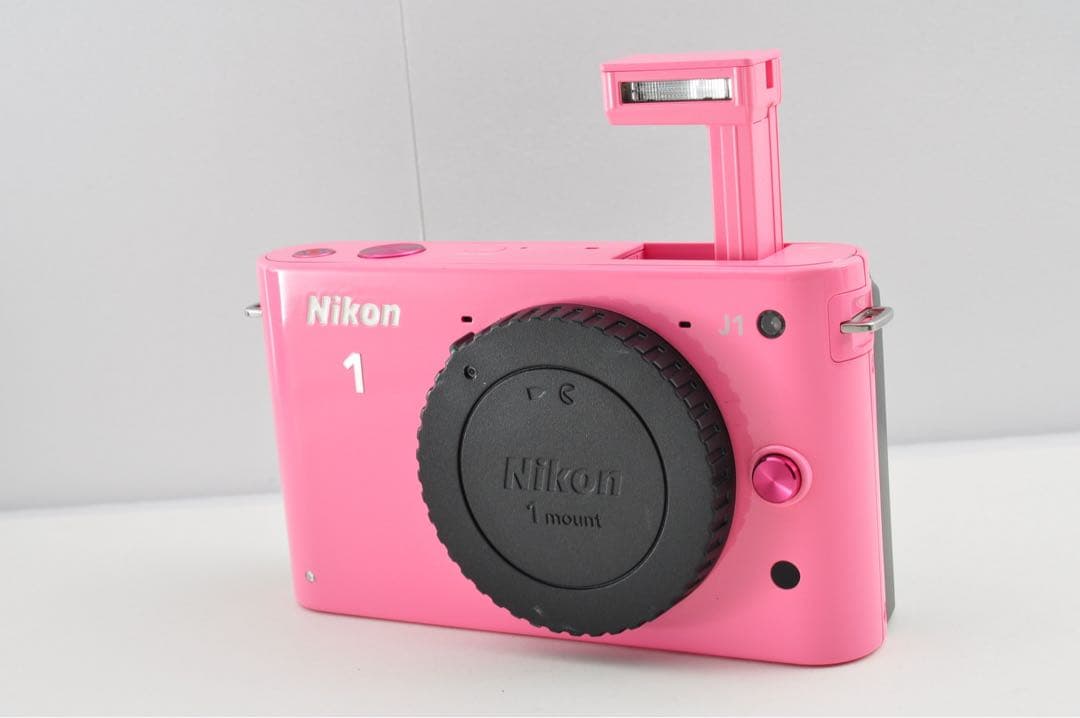 美品 Nikon 1 J1 ピンク ショット数2203回 ミラーレス 一眼 - メルカリ