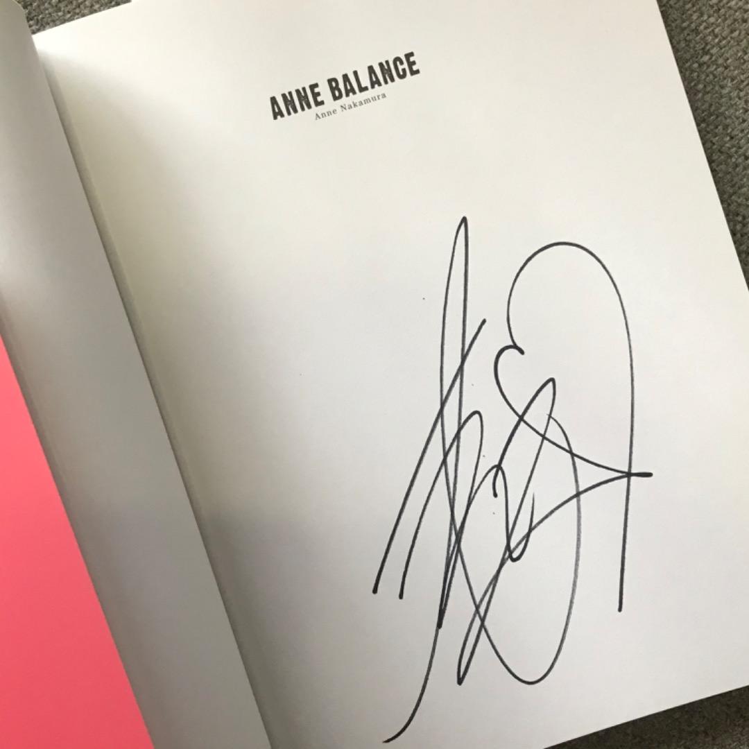 中村アン サイン入り ANNE BALANCE 初のスタイルブック - メルカリ