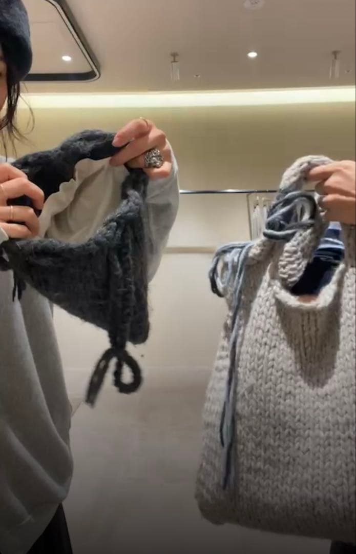 ETRE TOKYO HAND KNIT BAG & POUCH本日限定価格