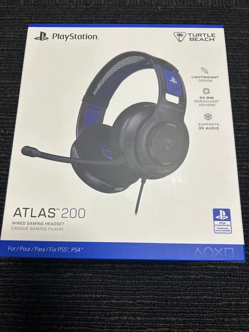 Turtle Beach ATLAS 200 ゲーミングヘッドセット　限定品 Amazon.com: Turtle Beach Atlas 200 Wired Multiplatform Gaming
