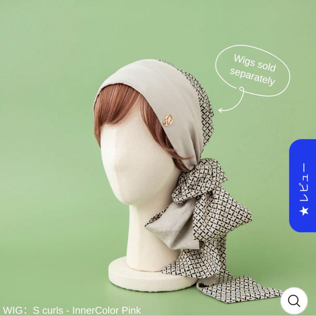 新品】バレン BAREN スカーフハット Classy-Beige M - メルカリ