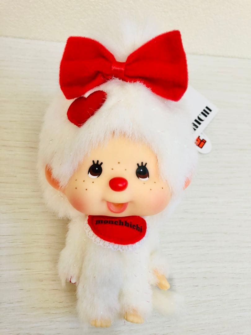 ジャパンモンチッチ 顔でか　ぬいぐるみ キーチェーン　タグ付き　希少 セキグチ モンチッチ 顔でかモンチッチ SS 女の子 キーチェーン