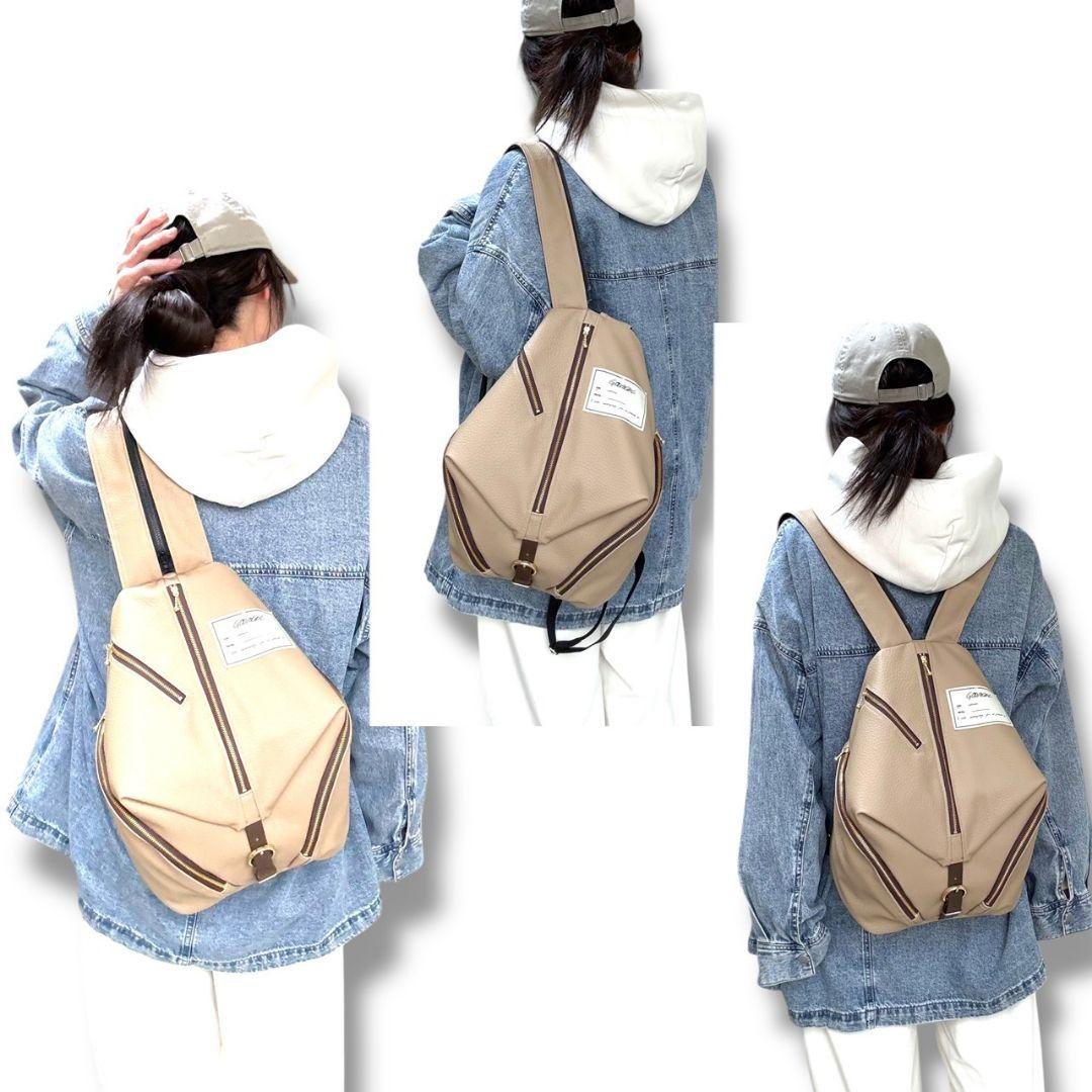 BIG size】3way bag／beige