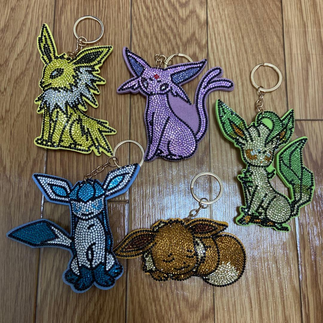 ポケモンキラキラキーホルダー 5種類 - メルカリ