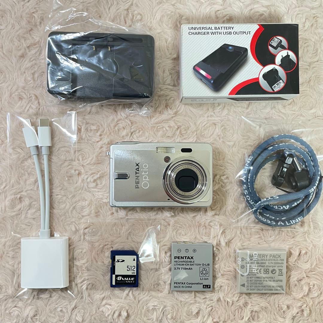 難有特価✨PENTAX Optio s6✨動作確認済 スマホ転送OK 可愛いすぎ
