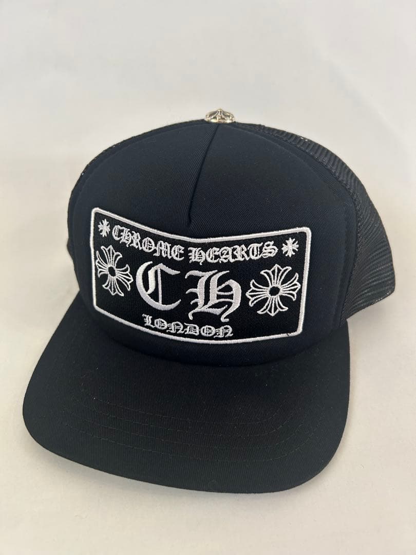 ロンドン限定新品クロムハーツキャップ Chrome Hearts (クロムハーツ) 3CHCROSS カモフラージュ スリークロス