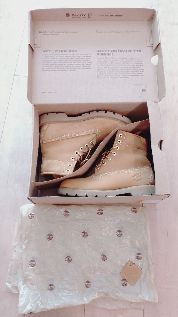 美品☆Timberland 10066 イエローブー7W 25 ヌバックレザー - メルカリ