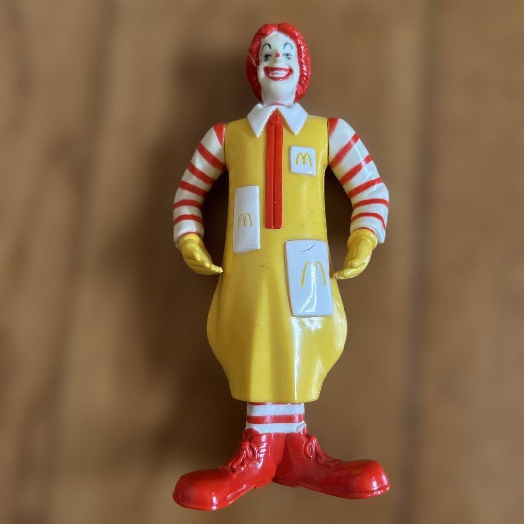 昭和レトロ/ロナルド・マクドナルドとハンバーガラー フィギュア2体セット