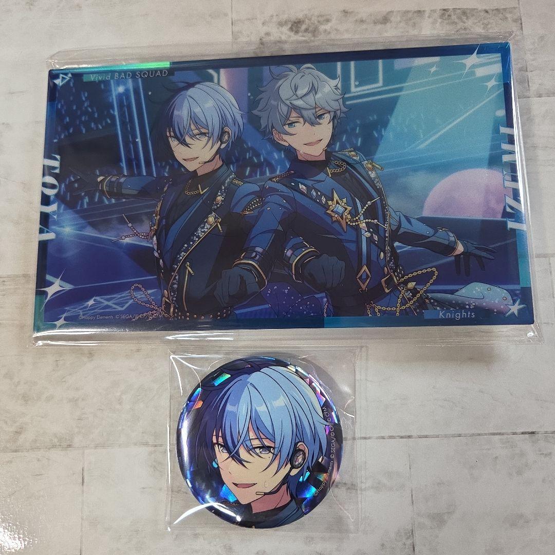 プロセカ 青柳冬弥 アクスタ缶バッジ2点セット - メルカリ