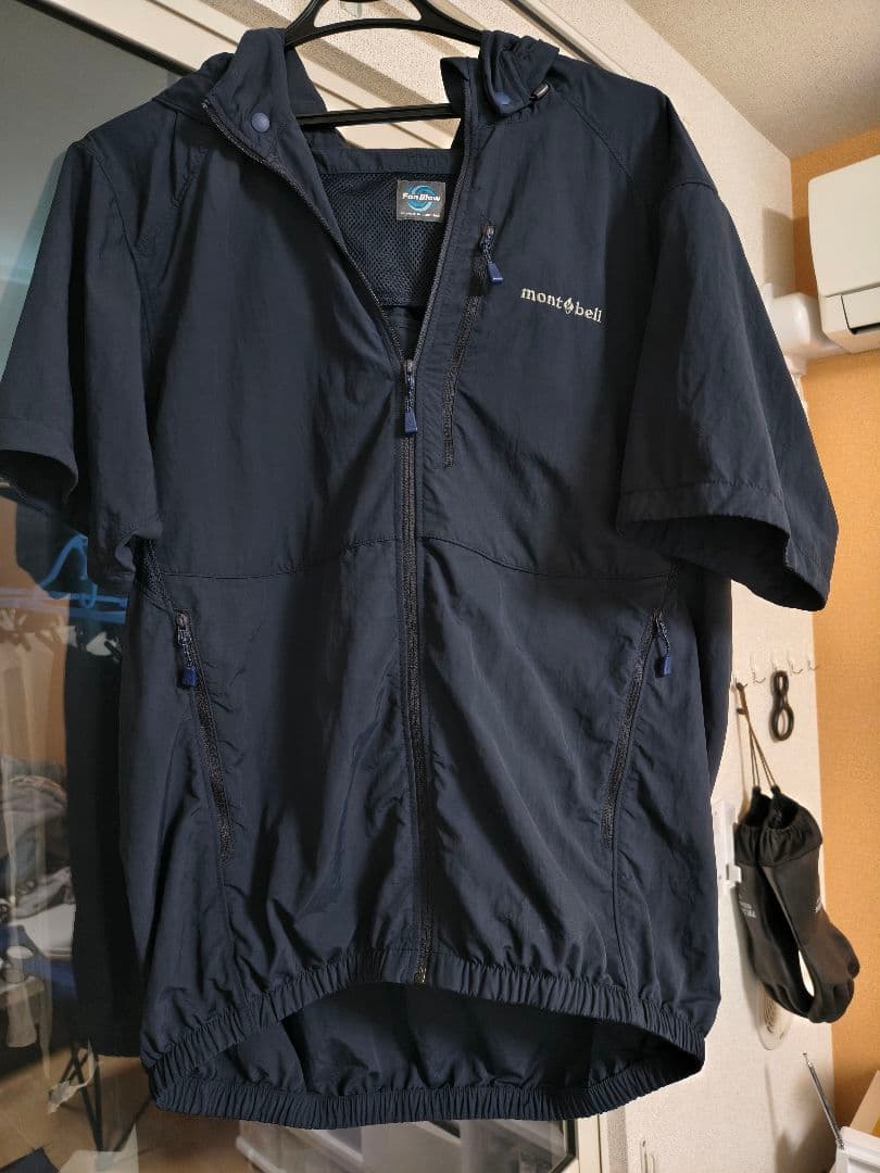 モンベル ファンブロー空調服一式 ネイビー Lサイズ 冷却パック付き