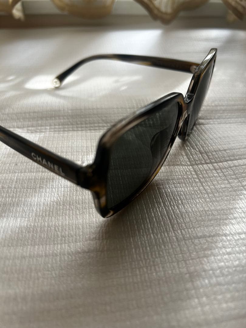 CHANEL サングラス 5505-A c.1729/58 茶系