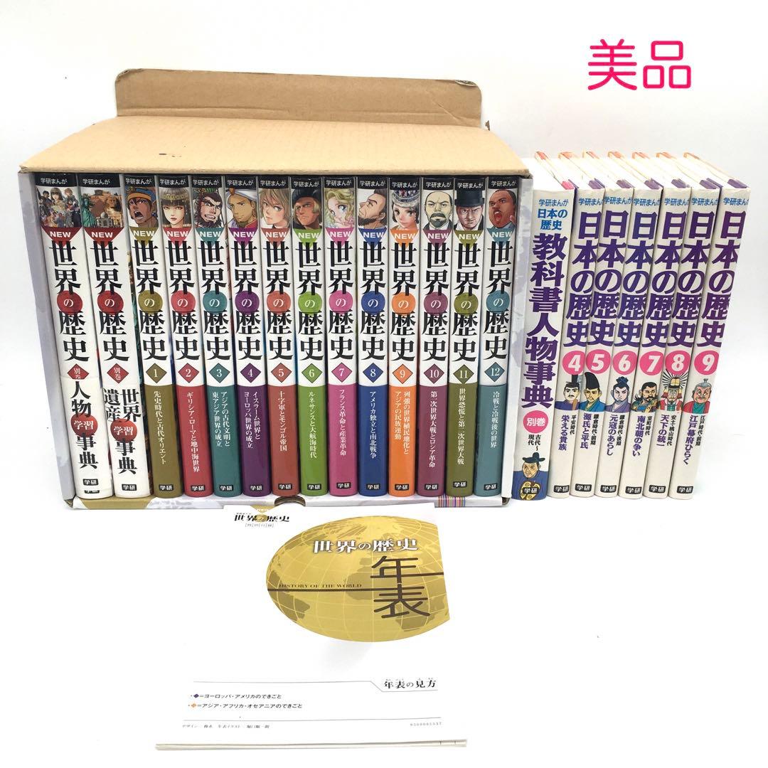 学研まんが NEW世界の歴史 全12巻＋別巻2冊 計14巻セット＋日本の歴史7冊 学研まんがNEW世界の歴史（全12巻＋別巻2巻「14冊セット」） | 近藤