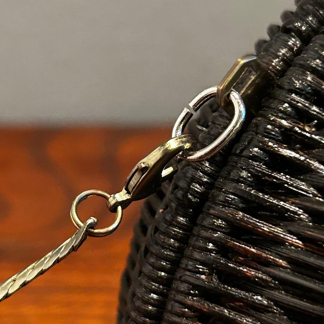 匿名配送】SERPUI 鳥型 かごバッグ オウム チェーンストラップ 夏