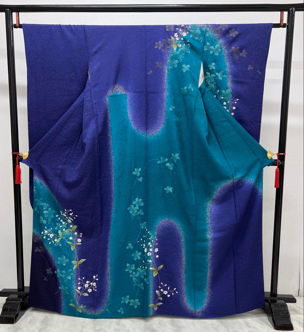 振り袖 フルセット 有名メーカー 別誂長襦袢 成人式 結婚式 金彩加工