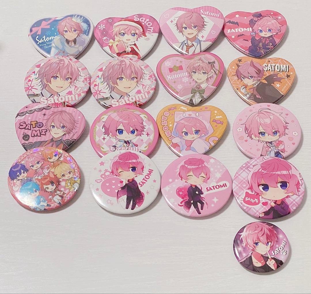 すとぷり さとみくん 歴代 缶バッジ まとめ売り - メルカリ