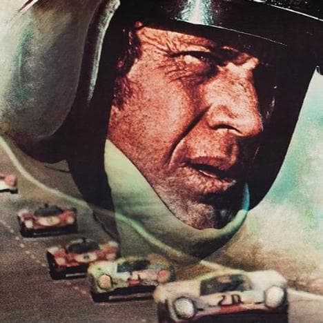 ポスター『栄光のル・マン』 フランス版デザイン☆スティーブ