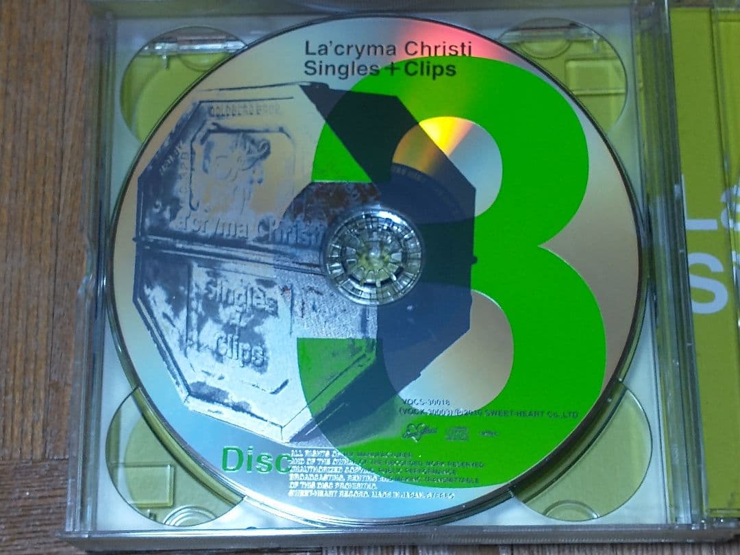 邦楽 La'cryma Christi Singles + Clips 3CD+DVD