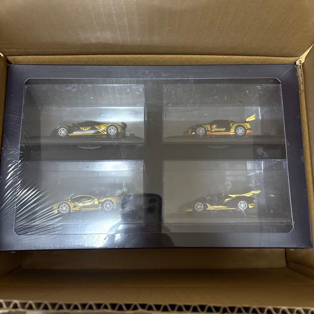 KNIVES OUT 荒野行動 ミニカー 4台セット 8周年 荒野5周年記念ボックス限定抽選中🎉 荒野ミニカー4台収録✨ さらに、謎