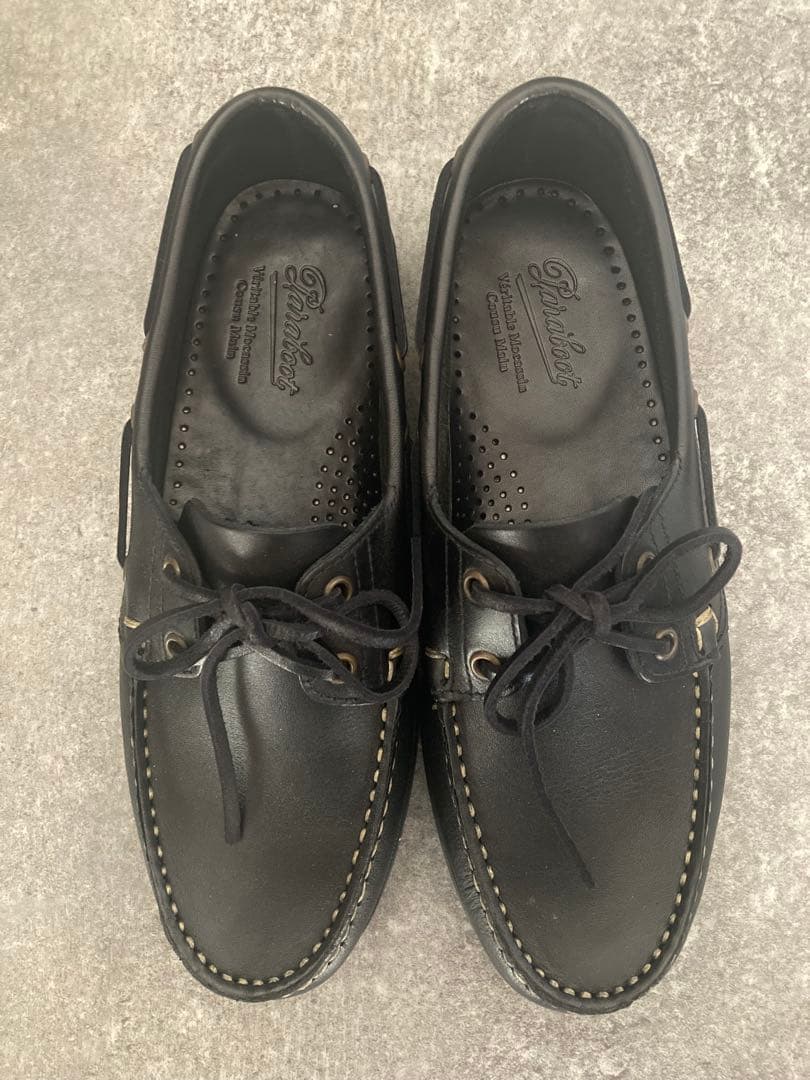 【超美品】Paraboot（BARTH）パラブーツ/バース/25cm Paraboot（パラブーツ） PARABOOT BARTH バース デッキシューズ