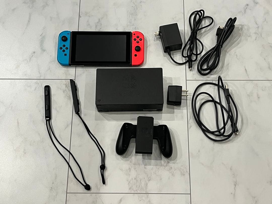 Nintendo Switch 本体 ＋ ゲームソフト ＋ 追加コントローラー Nintendo Switch 『新品』Nintendo HAD-S-KABAH [ネオンブルー・ネオン