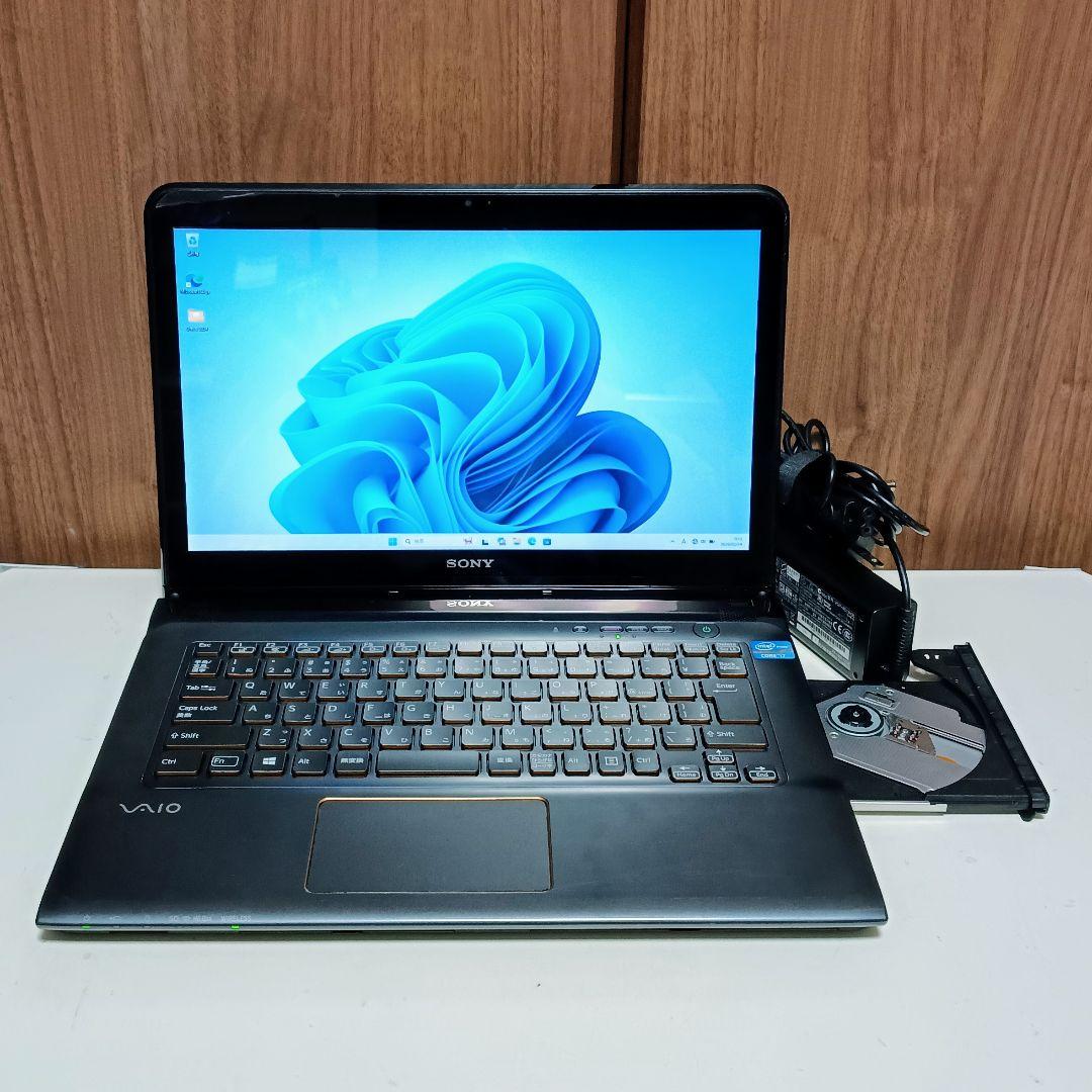 SONY VAIO Corei7 メモリ16GB SSD512GB ブルーレイ - メルカリ
