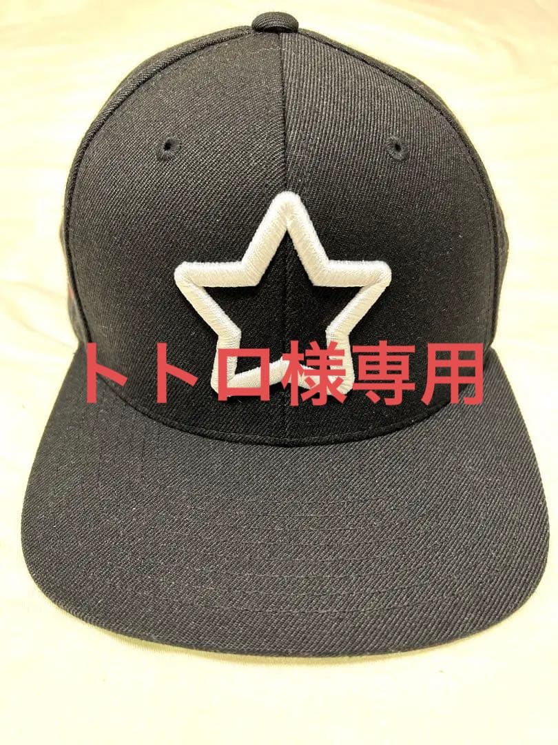 モブスター MOBSTAR キャップ 中野英雄 ブラック - メルカリ