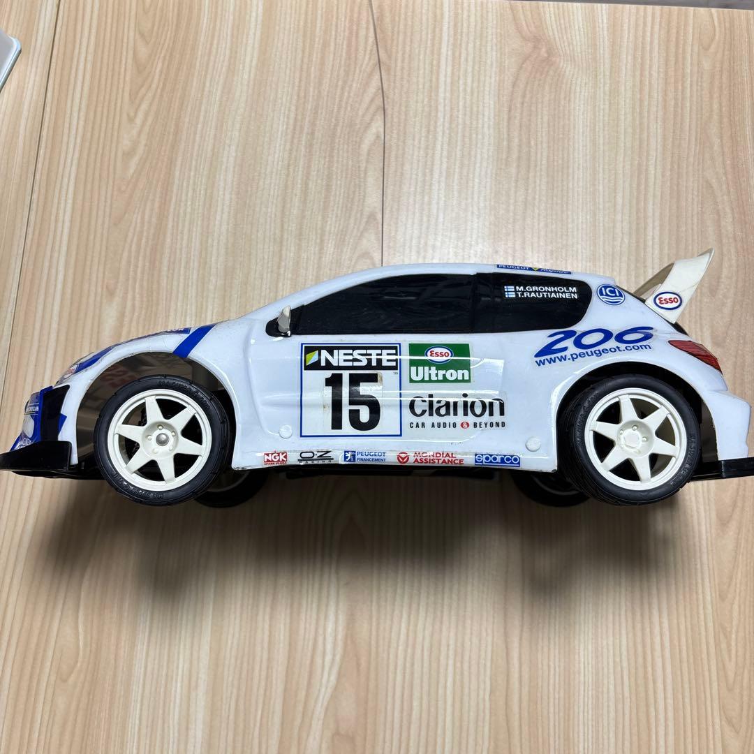 送料込】プジョー ラジコン PEUGEOT 206 WRC 1/10 - メルカリ