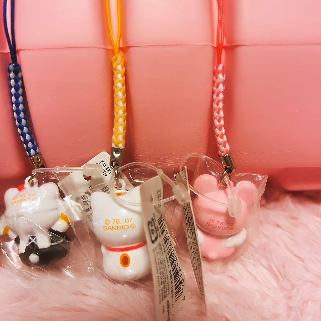 希少レア ハローキティ 開運祈願 マスコット 鈴 2007 サンリオ 平成
