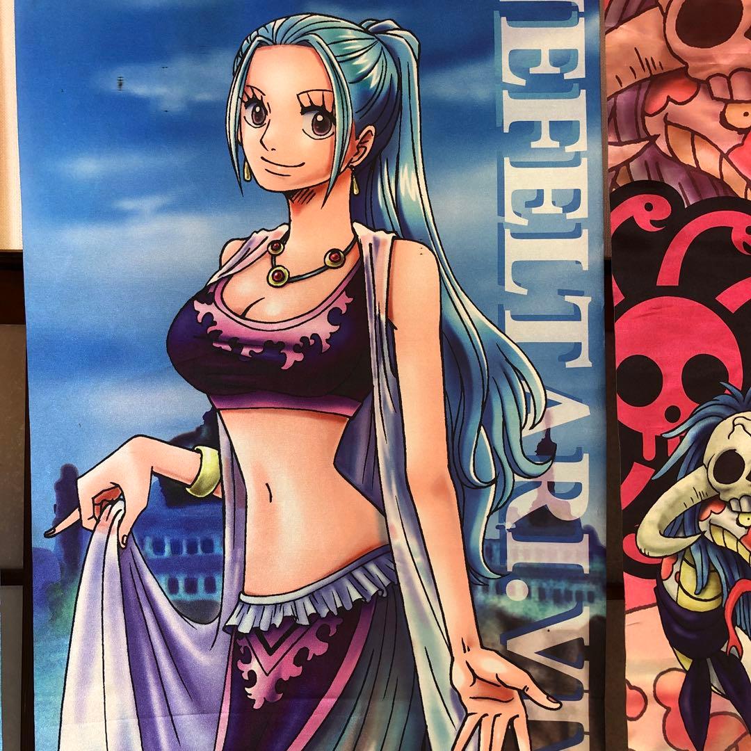 トキヲイキルファン様専用ワンピースタペストリー ナミ ビビ