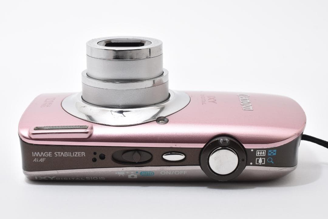 キヤノン　Canon IXY 510 IS ピンク 《動作確認済・SDカード付》