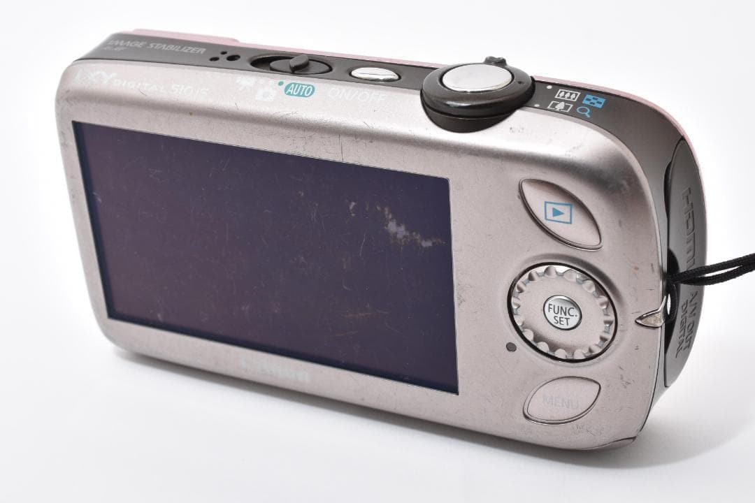 キヤノン　Canon IXY 510 IS ピンク 《動作確認済・SDカード付》