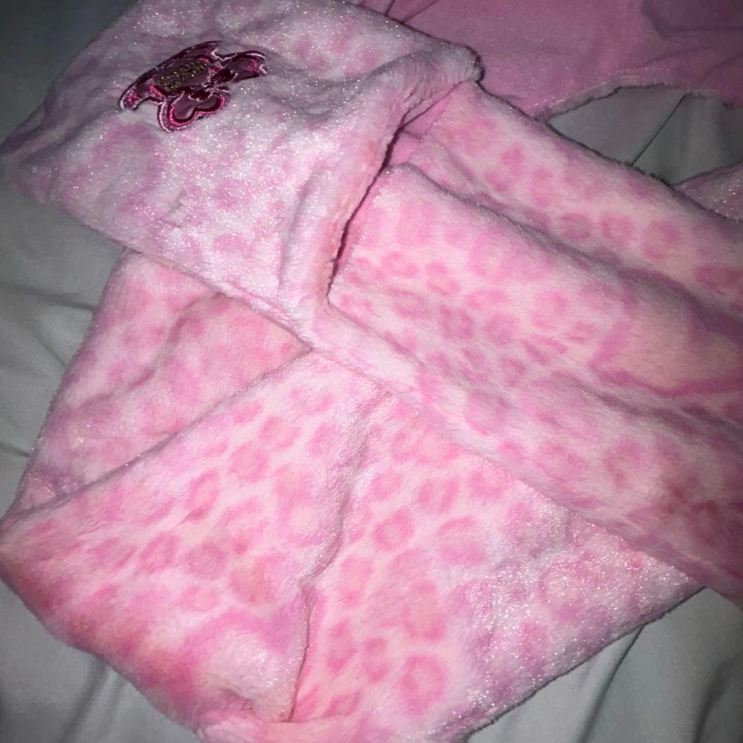 ディズニー ミニー ファンキャップ マフラー ヒョウ柄 レオパード