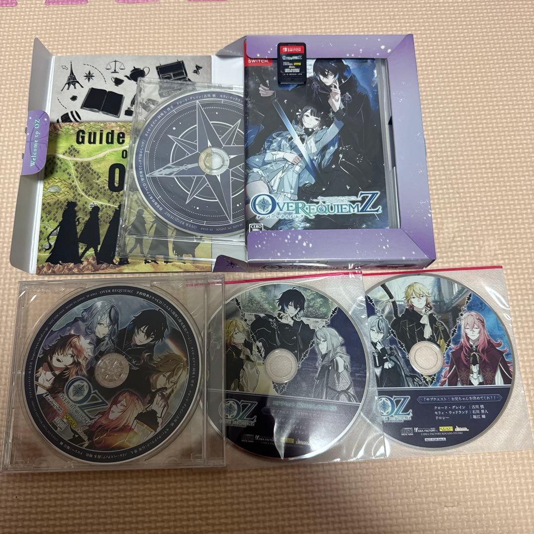 オーバーレクイエムズ　Switch　特装版　オトメイト　小冊子　ドラマCD Amazon.co.jp: 【Switch】OVER REQUIEMZ 特装版 : ゲーム