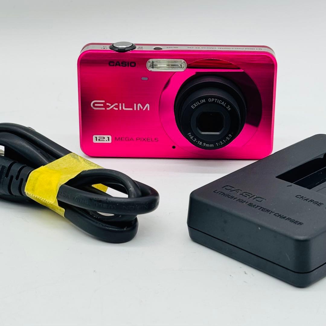 【美品・動作確認済】CASIO EXILIM EX-Z90 ピンク コンデジ Amazon | CASIO デジタルカメラ EXILIM EX-Z90 ピンク EX-Z90PK